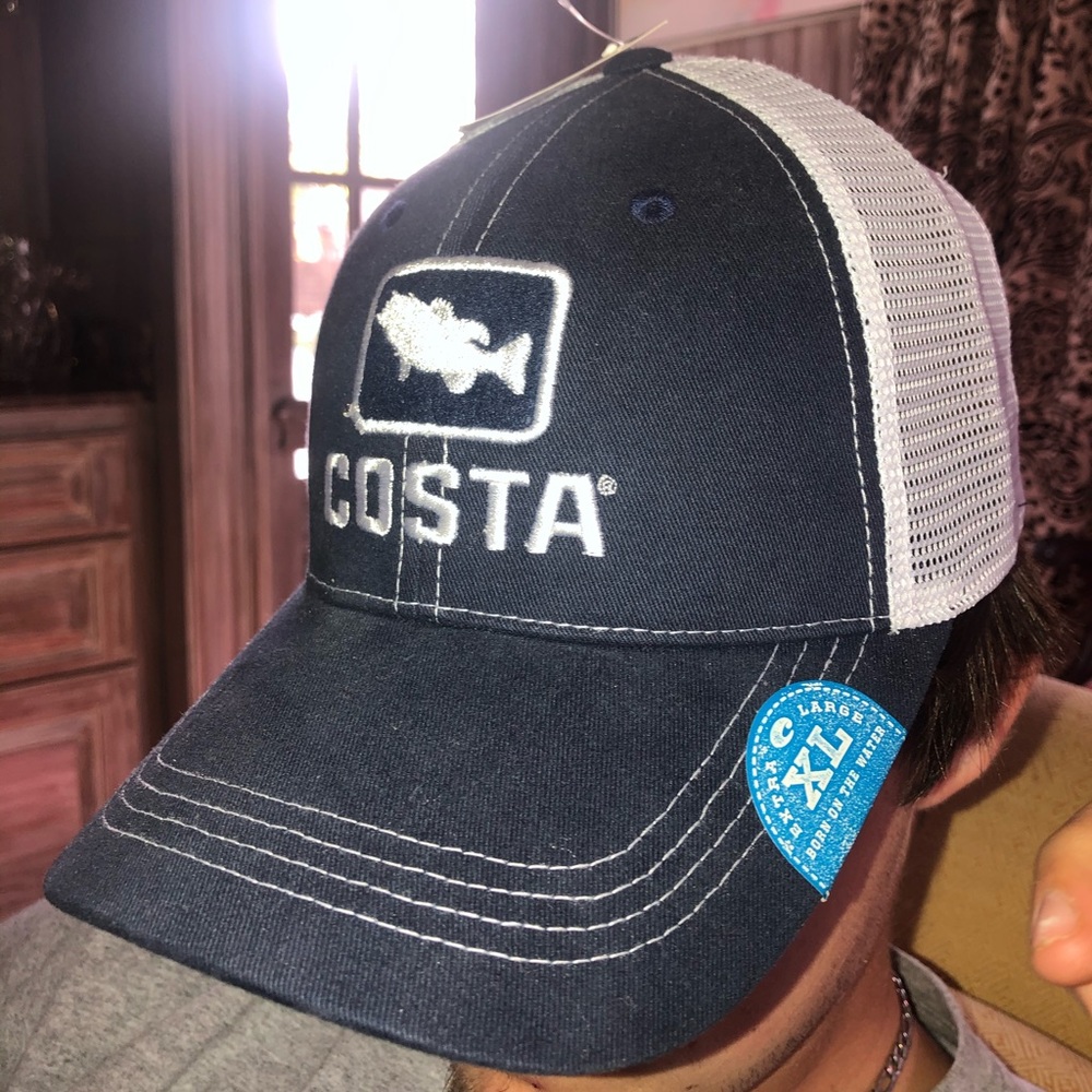 NAVY COSTA HAT
